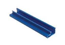 CANALETA AZUL PVC COM 2,44 PARA MDF CANALETADO